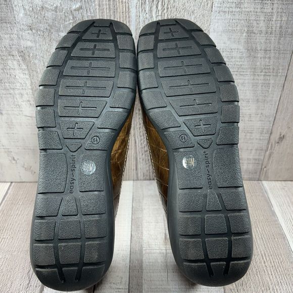 Easy Spirit Women's Seabriana 3 Loafer Slip-On Shoes Croc Print Brown Size 6.5 M - Picture 11 of 12